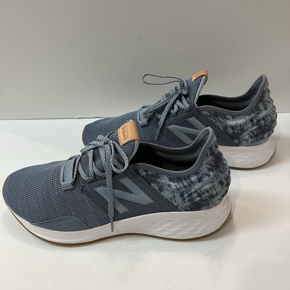 New! New Balance Fresh‎ Foam Roav v2 Gray Blue White Mens Size 12